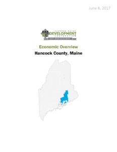 Economic Overview Hancock County Maine pdf Economic Overview - Hancock County, Maine