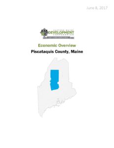 Economic Overview Piscataquis County Maine pdf Economic Overview - Piscataquis County, Maine